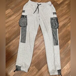 Champion Cargo Sweatpants Mens - Gray